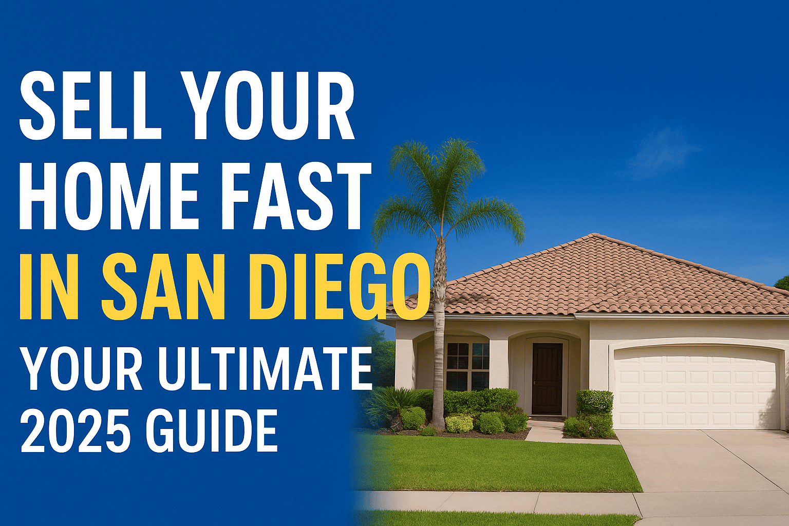 Sell Your Home Fast in San Diego: Your Ultimate 2025 Guide